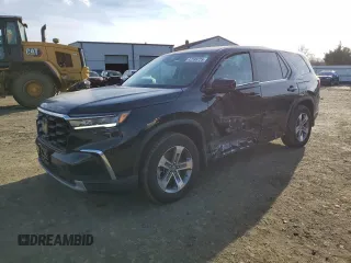2023 Honda Pilot EX-L z VIN 5FNYG1H41PB031068, wystawiony jako Copart lot #42595725 z przebiegiem 15 738 mil mil oraz Szkoda całkowita • Salvage title. Historia ofert i sprzedaży dostępna na DreamBid. Obrazek 1.