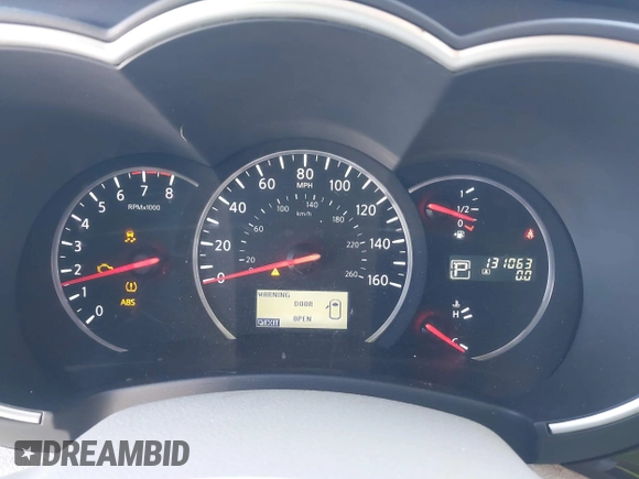 2017 Nissan Quest SV with VIN JN8AE2KP9H9165133, listed as a IAAI auction lot 41789379 with 131,063 mi miles. Bid and sale history available at carsss.com. Image 7.
