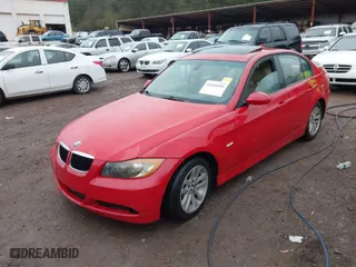 2006 BMW 3 Series 325i with VIN WBAVB17526NK34544, listed as a IAAI auction lot 41181895 with 1 mi miles. Bid and sale history available at carsss.com. Image 2.