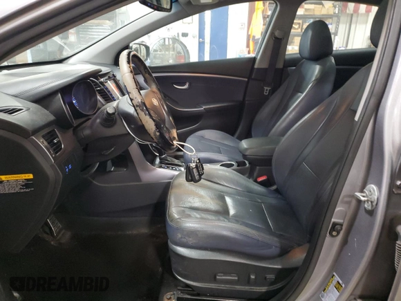 2013 Hyundai Elantra GT with VIN KMHD35LE3DU088713, listed as a Copart auction lot 72042124 with 116,324 mi miles and Salvage Title. Bid and sale history available at carsss.com. Image 7.