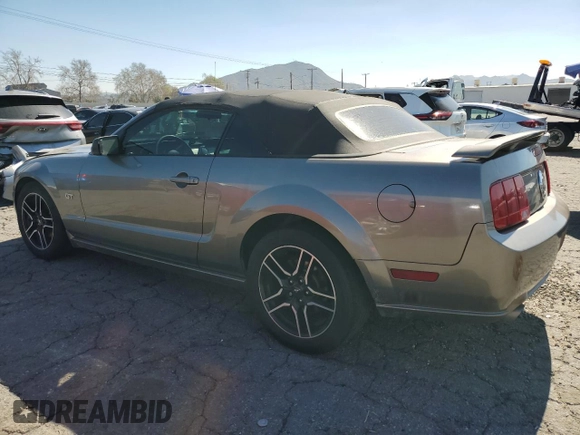 2005 Ford Mustang GT Deluxe with VIN 1ZVHT85H455210633, listed as a Copart auction lot 46673195 with 191,796 mi miles and Clean Title. Bid and sale history available at DreamBid. Image 2.
