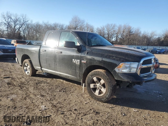 2019 Ram 1500 Classic Express with VIN 1C6RR6FT1KS723940, listed as a Copart auction lot 44444275 with 100,106 mi miles and Salvage Title. Bid and sale history available at carsss.com. Image 4.