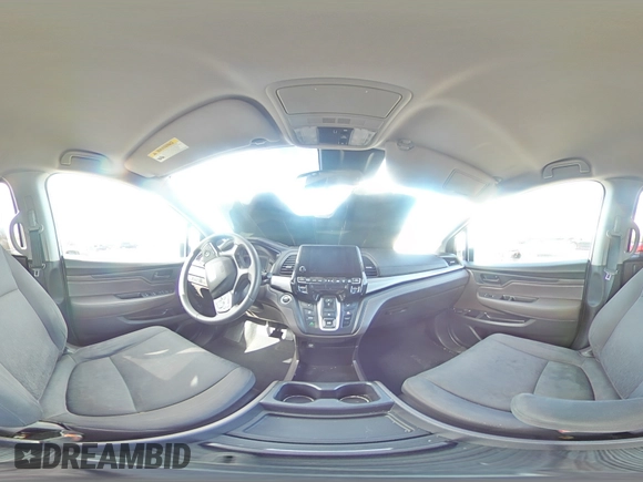 2020 Honda Odyssey EX with VIN 5FNRL6H5XLB009666, listed as a Copart auction lot 45526805 with 81,622 mi miles and Salvage Title. Bid and sale history available at DreamBid. Image 14.