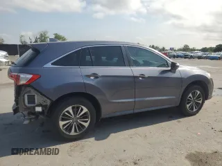 2017 Acura RDX Advance with VIN 5J8TB3H74HL011041, listed as a Copart auction lot 55409695 with 65,527 mi miles and Salvage title. Bid and sale history available at DreamBid. Image 3.