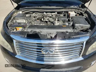 2012 Infiniti QX56 7-passenger with VIN JN8AZ2NF8C9515240, listed as a Copart auction lot 80625364 with 106,945 mi miles and Clean Title. Bid and sale history available at carsss.com. Image 12.