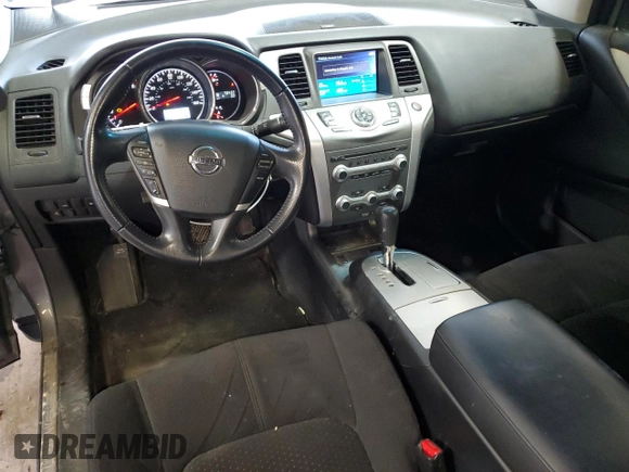 2013 Nissan Murano SV with VIN JN8AZ1MWXDW305687, listed as a Copart auction lot 55422905 with 73,432 mi miles and Salvage title. Bid and sale history available at DreamBid. Image 8.