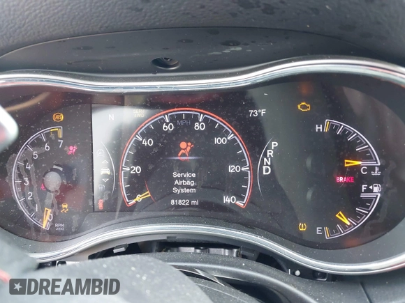 2018 Jeep Grand Cherokee Trailhawk with VIN 1C4RJFLG4JC241057, listed as a IAAI auction lot 42416590 with 81,822 mi miles and . Bid and sale history available at DreamBid. Image 7.
