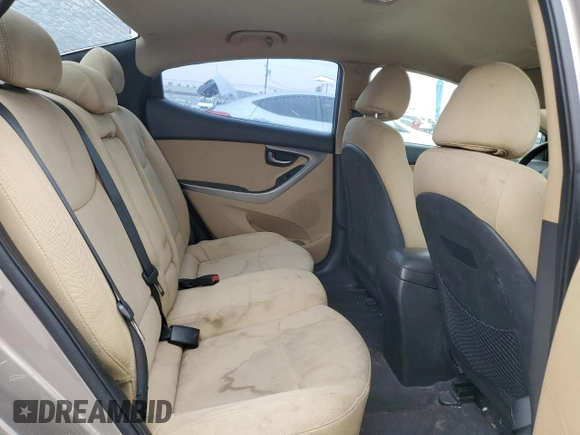 2013 Hyundai Elantra Limited с VIN 5NPDH4AE1DH201054, выставлен на аукционе Copart как лот 60890645 с пробегом Не указан миль и Чистый • Clean title. История ставок и продаж доступна на DreamBid. Изображение 10.