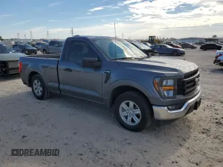 2023 Ford F-150 XL with VIN 1FTMF1C53PKG19476, listed as a Copart auction lot 82777404 with 14,278 mi miles and Clean Title. Bid and sale history available at carsss.com. Image 4.
