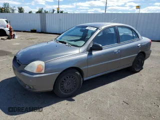 2004 Kia Rio with VIN KNADC125946330310, listed as a Copart auction lot 69411894 with 198,704 mi miles and Salvage Title. Bid and sale history available at carsss.com. Image 1.