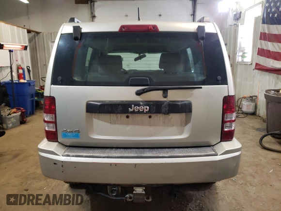 2009 Jeep Liberty Sport with VIN 1J8GN28K99W532027, listed as a Copart auction lot 48662355 with 120,946 mi miles and Salvage Title. Bid and sale history available at DreamBid. Image 6.