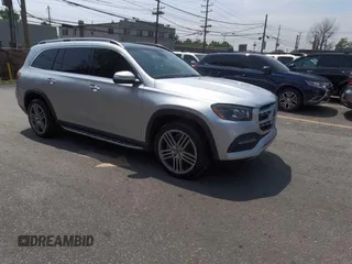 2021 Mercedes-Benz GLS 450 with VIN 4JGFF5KE1MA481094, listed as a Copart auction lot 67076075 with 88,948 mi miles and Clean title. Bid and sale history available at DreamBid. Image 1.