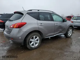 2009 Nissan Murano SL with VIN JN8AZ18W39W146206, listed as a Copart auction lot 53660205 with 242,610 mi miles and Salvage Title. Bid and sale history available at carsss.com. Image 3.