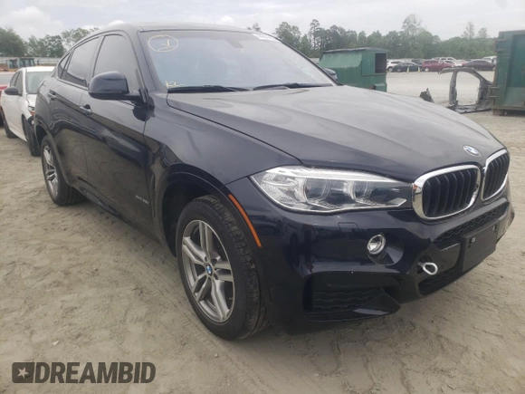 2016 BMW X6 xDrive35i with VIN 5UXKU2C5XG0N83945, listed as a Copart auction lot 44351422 with 85,579 mi miles. Bid and sale history available at carsss.com. Image 1.