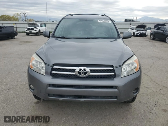 2006 Toyota RAV4 Limited with VIN JTMZD31V665026637, listed as a Copart auction lot 48957785 with 183,248 mi miles and Salvage title. Bid and sale history available at DreamBid. Image 5.