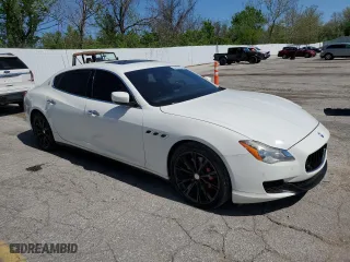 2015 Maserati Quattroporte S Q4 with VIN ZAM56RRA6F1153047, listed as a Copart auction lot 54162865 with 126,954 mi miles and Clean Title. Bid and sale history available at carsss.com. Image 4.