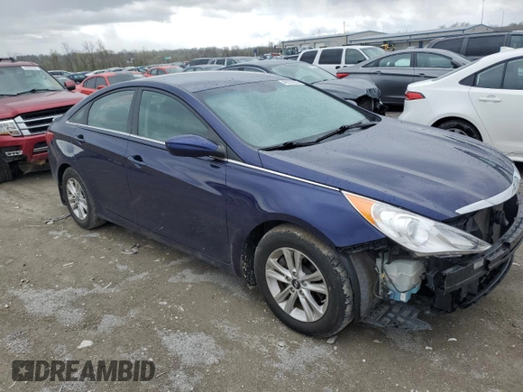2012 Hyundai Sonata GLS with VIN 5NPEB4AC0CH501171, listed as a Copart auction lot 49035834 with 61,249 mi miles and Salvage Title. Bid and sale history available at carsss.com. Image 4.