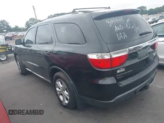 2012 Dodge Durango SXT with VIN 1C4RDJAG4CC314444, listed as a IAAI auction lot 42535630 with 205,494 mi miles and . Bid and sale history available at DreamBid. Image 3.