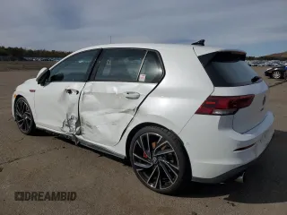 2023 Volkswagen Golf GTI Autobahn with VIN WVW6A7CD7PW141122, listed as a Copart auction lot 45654605 with 14,906 mi miles and Salvage Title. Bid and sale history available at carsss.com. Image 2.