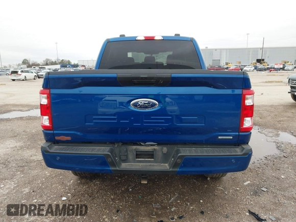 2023 Ford F-150 XL with VIN 1FTEW1EP6PKD00320, listed as a IAAI auction lot 41562733 with 19,468 mi miles. Bid and sale history available at carsss.com. Image 17.