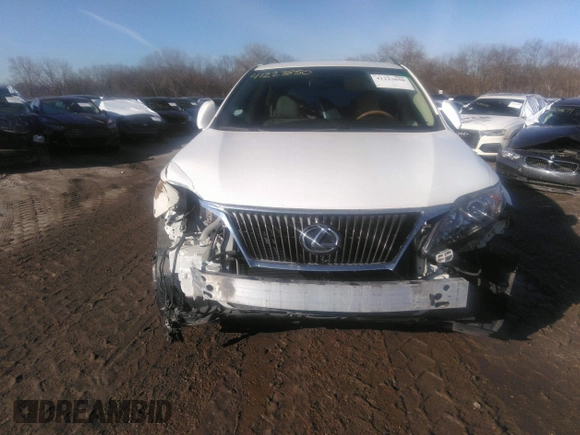 2010 Lexus RX 350 with VIN 2T2BK1BA3AC001385, listed as a IAAI auction lot 41223850 with 111,253 mi miles and . Bid and sale history available at DreamBid. Image 13.