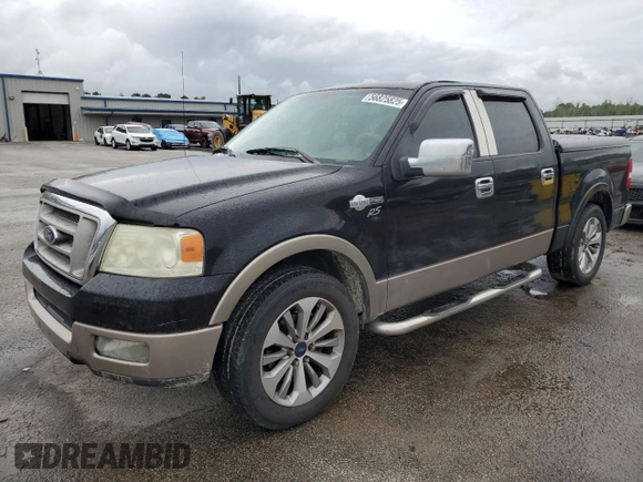 2005 Ford F-150 XLT z VIN 1FTPW12535KD18895, wystawiony jako Copart lot #56825825 z przebiegiem 338 005 mil mil oraz Szkoda całkowita • Salvage title. Historia ofert i sprzedaży dostępna na DreamBid. Obrazek 1.