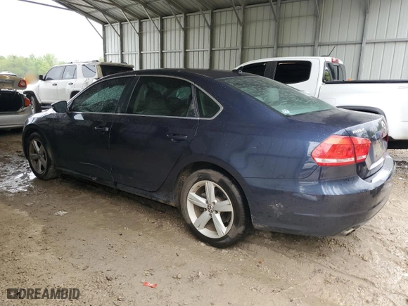2012 Volkswagen Passat SE w/Sunroof with VIN 1VWBH7A38CC038496, listed as a Copart auction lot 52283855 with 180,425 mi miles and Clean Title. Bid and sale history available at carsss.com. Image 2.