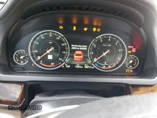 2015 BMW 7 Series 740Li with VIN WBAYE4C50FD138994, listed as a Copart auction lot 73342663 with 102,711 mi miles and . Bid and sale history available at DreamBid. Image 9.