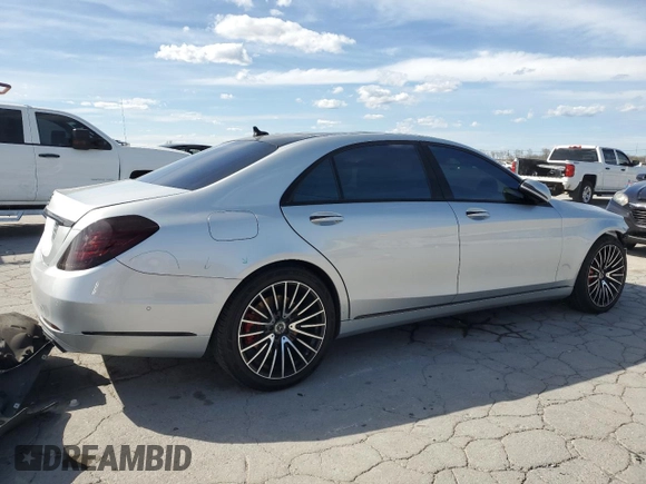2014 Mercedes-Benz S S 550 with VIN WDDUG8CB2EA013736, listed as a Copart auction lot 50036985 with 51,579 mi miles and Clean Title. Bid and sale history available at carsss.com. Image 3.