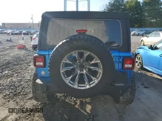 2022 Jeep Wrangler Unlimited Sport S z VIN 1C4HJXDG4NW224683, wystawiony jako Copart lot #70258994 z przebiegiem 21 098 mil mil oraz Szkoda całkowita • Salvage title. Historia ofert i sprzedaży dostępna na DreamBid. Obrazek 6.
