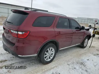 2023 Dodge Durango SXT Launch Edition with VIN 1C4RDJAG4PC564921, listed as a Copart auction lot 43732935 with 26,979 mi miles and Salvage title. Bid and sale history available at DreamBid. Image 3.