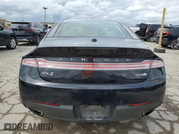 2016 Lincoln MKZ with VIN 3LN6L2J92GR609249, listed as a Copart auction lot 54766105 with 90,983 mi miles and Salvage title. Bid and sale history available at DreamBid. Image 6.