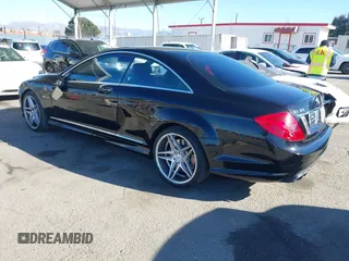 2011 Mercedes-Benz CL-Class CL 63 AMG with VIN WDDEJ7EBXBA027506, listed as a IAAI auction lot 41302526 with 104,207 mi miles. Bid and sale history available at carsss.com. Image 3.