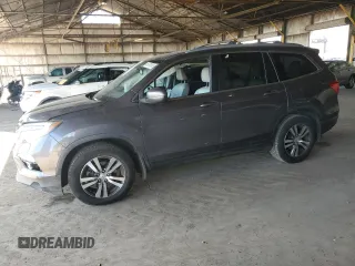2016 Honda Pilot EX-L with VIN 5FNYF5H70GB028361, listed as a Copart auction lot 45791915 with 138,412 mi miles and Salvage Title. Bid and sale history available at carsss.com. Image 1.