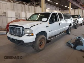 2003 Ford Super Duty F-250 XL with VIN 1FTNW21F43EA04885, listed as a IAAI auction lot 42073892 with 1 mi miles. Bid and sale history available at carsss.com. Image 17.