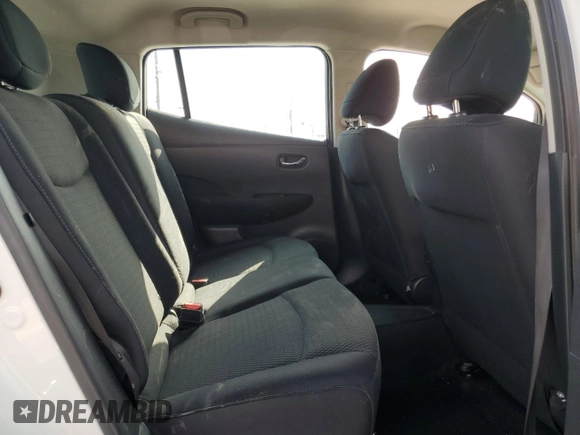 2017 Nissan LEAF S with VIN 1N4BZ0CP0HC302380, listed as a Copart auction lot 52856955 with 53,141 mi miles and Salvage title. Bid and sale history available at DreamBid. Image 10.