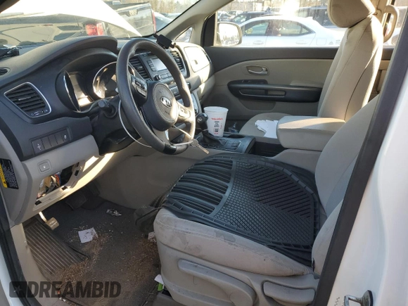2016 Kia Sedona L with VIN KNDMA5C15G6150001, listed as a Copart auction lot 44647655 with 111,220 mi miles and Salvage Title. Bid and sale history available at carsss.com. Image 7.