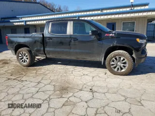 2024 Chevrolet Silverado 1500 RST with VIN 1GCUDEED8RZ294514, listed as a Copart auction lot 79234404 with 12,947 mi miles and Salvage Title. Bid and sale history available at carsss.com. Image 4.