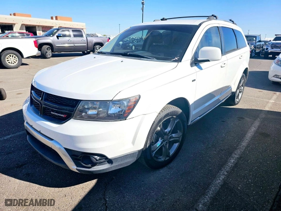 2015 Dodge Journey Crossroad with VIN 3C4PDDGG3FT693333, listed as a Copart auction lot 81006734 with 145,322 mi miles and Clean Title. Bid and sale history available at carsss.com. Image 2.