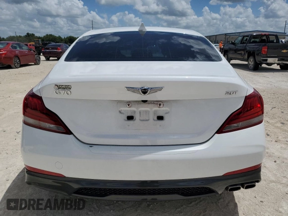 2020 Genesis G70 2.0T с VIN KMTG64LA6LU062428, выставлен на аукционе Copart как лот 70580194 с пробегом 43 226 миль миль и На запчасти • Non repairable. История ставок и продаж доступна на DreamBid. Изображение 6.