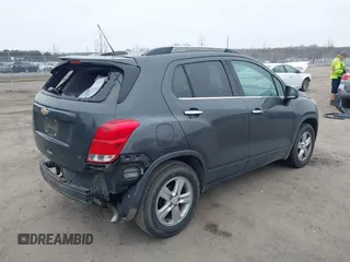 2018 Chevrolet Trax LT with VIN 3GNCJLSB2JL409509, listed as a IAAI auction lot 41800104 with 84,630 mi miles and . Bid and sale history available at carsss.com. Image 4.
