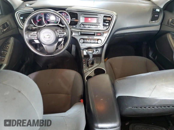 2015 Kia Optima LX with VIN KNAGM4A74F5635494, listed as a Copart auction lot 60344085 with 241,671 mi miles and Salvage title. Bid and sale history available at DreamBid. Image 8.