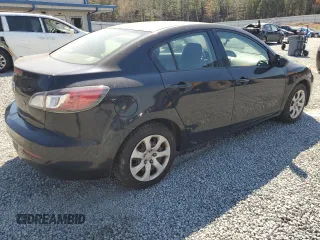 2013 Mazda 3 i SV with VIN JM1BL1TF1D1729453, listed as a Copart auction lot 50453525 with 175,441 mi miles and Salvage title. Bid and sale history available at DreamBid. Image 3.