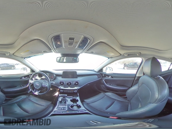 2018 Kia Stinger Premium with VIN KNAE25LA9J6014489, listed as a Copart auction lot 41437855 with 46,091 mi miles and Salvage Title. Bid and sale history available at DreamBid. Image 13.