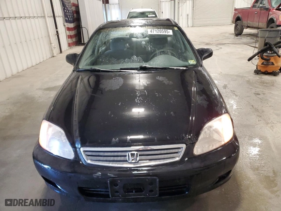 2000 Honda Civic LX with VIN 1HGEJ657XYL054168, listed as a Copart auction lot 47120595 with 232,682 mi miles and Clean Title. Bid and sale history available at carsss.com. Image 5.