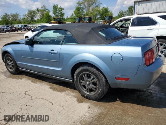 2007 Ford Mustang Deluxe with VIN 1ZVFT84NX75315534, listed as a Copart auction lot 56937315 with 142,609 mi miles and Salvage title. Bid and sale history available at DreamBid. Image 2.