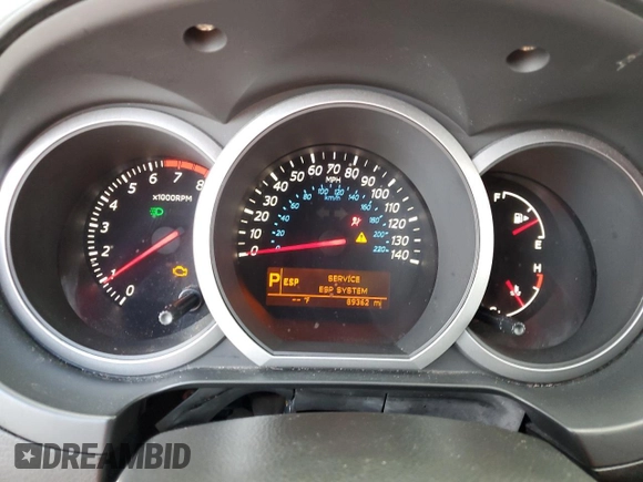 2009 Suzuki Grand Vitara with VIN JS3TD042694100821, listed as a Copart auction lot 57209065 with 89,362 mi miles and Salvage title. Bid and sale history available at DreamBid. Image 9.