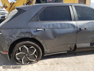 2022 Hyundai IONIQ 5 SEL with VIN KM8KN4AE7NU081229, listed as a Copart auction lot 64097852 with 6,347 mi miles. Bid and sale history available at carsss.com. Image 9.