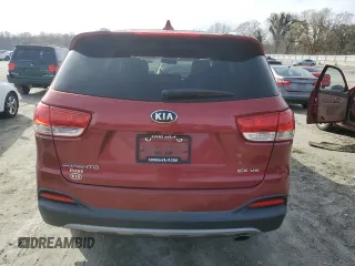 2017 Kia Sorento EX V6 with VIN 5XYPH4A51HG192026, listed as a Copart auction lot 84047994 with 112,610 mi miles and Salvage Title. Bid and sale history available at carsss.com. Image 6.
