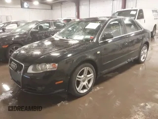 2008 Audi A4 2.0T with VIN WAUDF78E18A032709, listed as a IAAI auction lot 41281161 with 151,764 mi miles. Bid and sale history available at carsss.com. Image 2.
